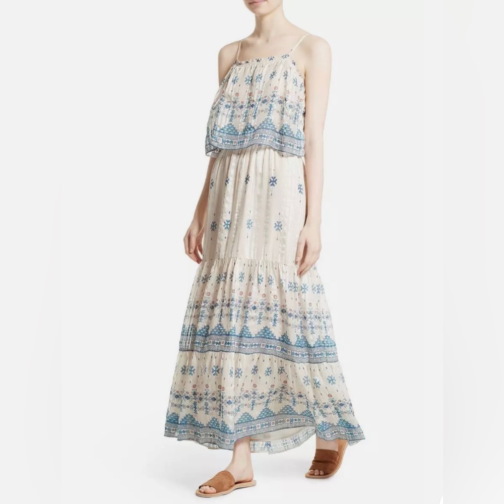 Joie silk maxi dress